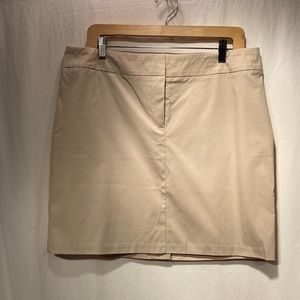 New York & Co Tan Skirt sz 14